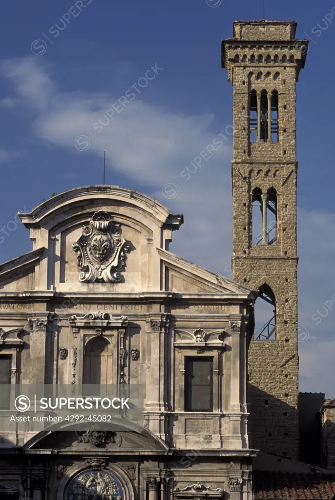 Italy, Tuscany, Florence, Ognissanti church