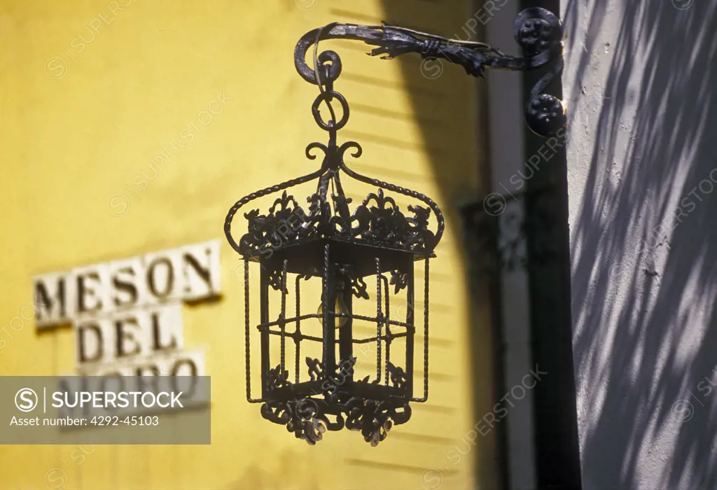 Street Lamp, Barrio Sta, Cruz, Seville, Spain