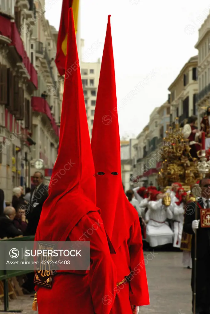 The Holy Week, Málaga, Spain