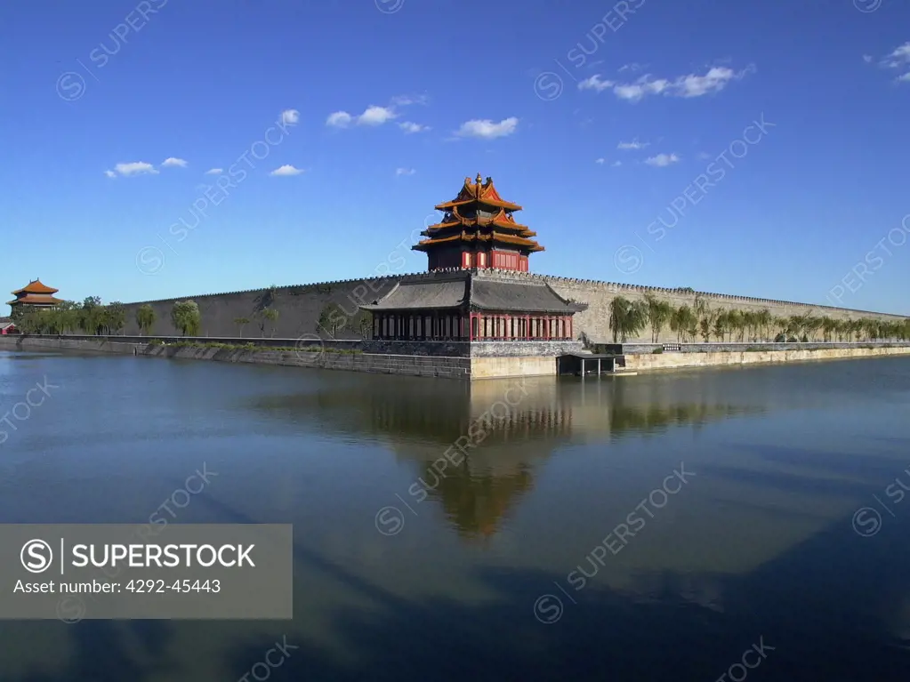 China,Northern Corner of Forbidden City, Beijing
