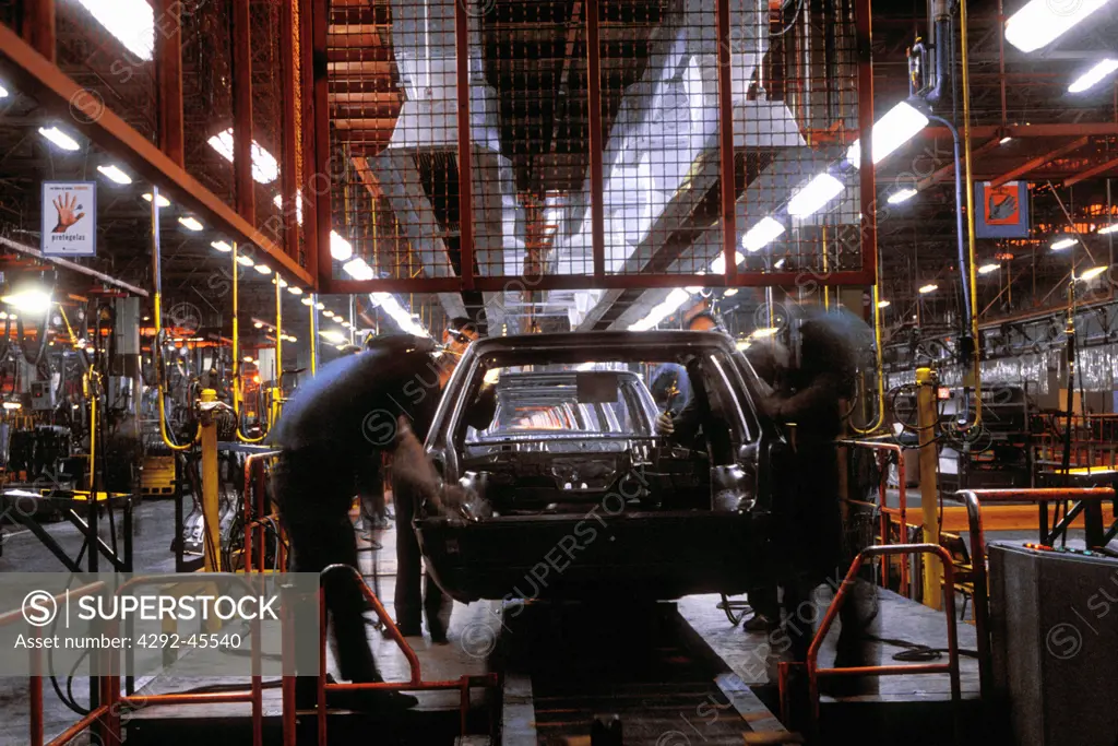Automobile assembly line