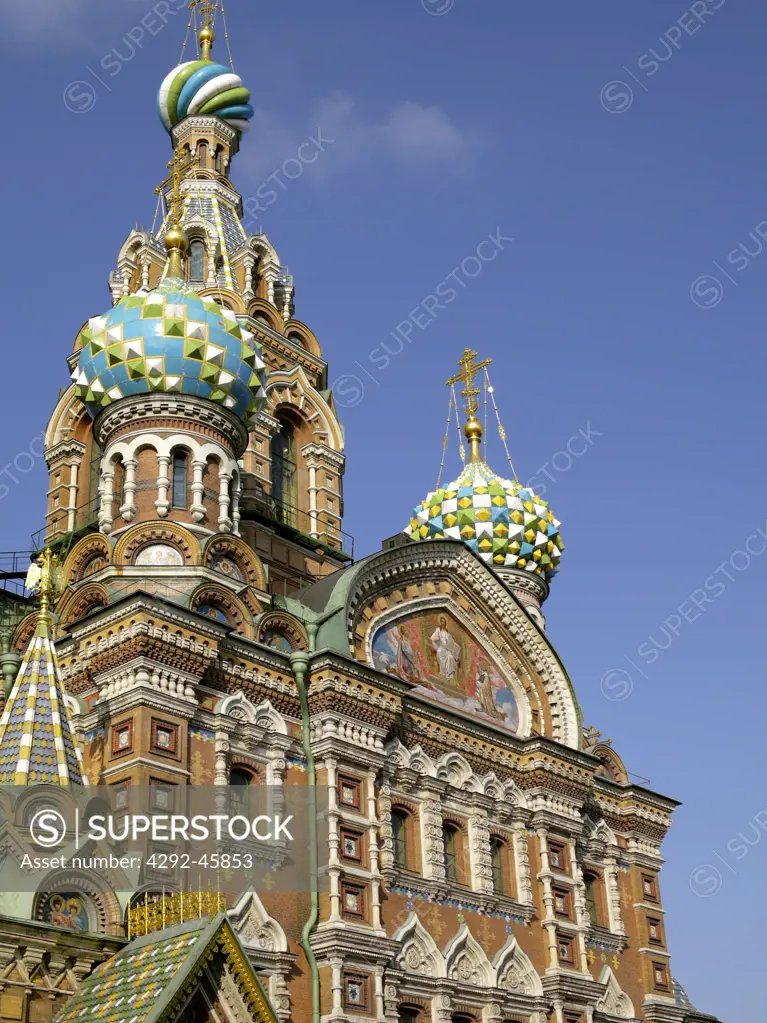 Russia, St. Petersburg. Savior Blood Church
