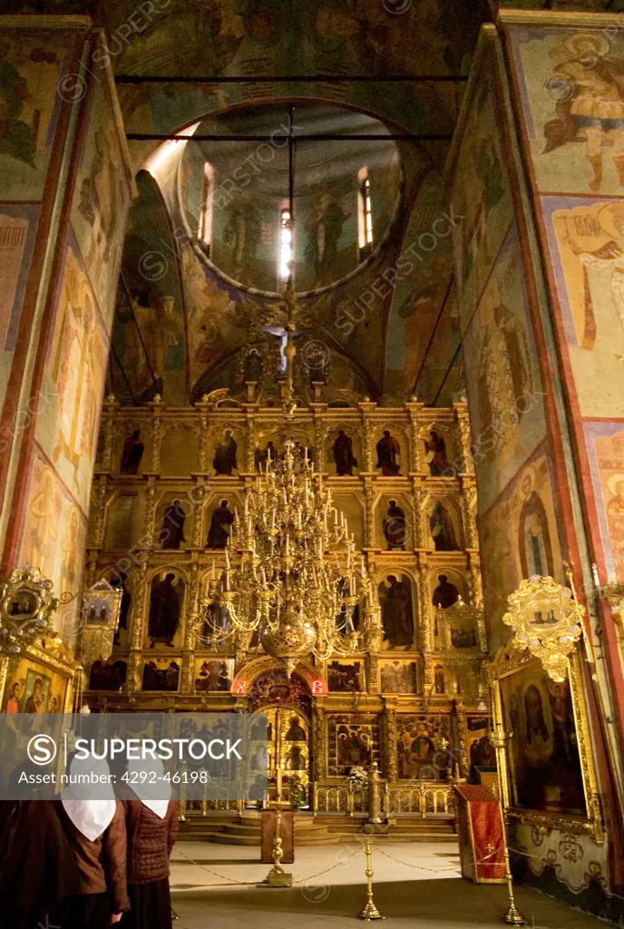 Russia, Moscow, Trinity Monastery of Sanit Sergius