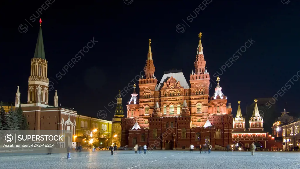 Russia, Moscow, the Red Square, historical Museum