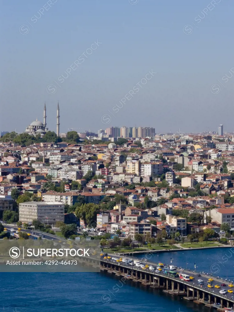 Turkey, Istanbul, Ataturk Bridge