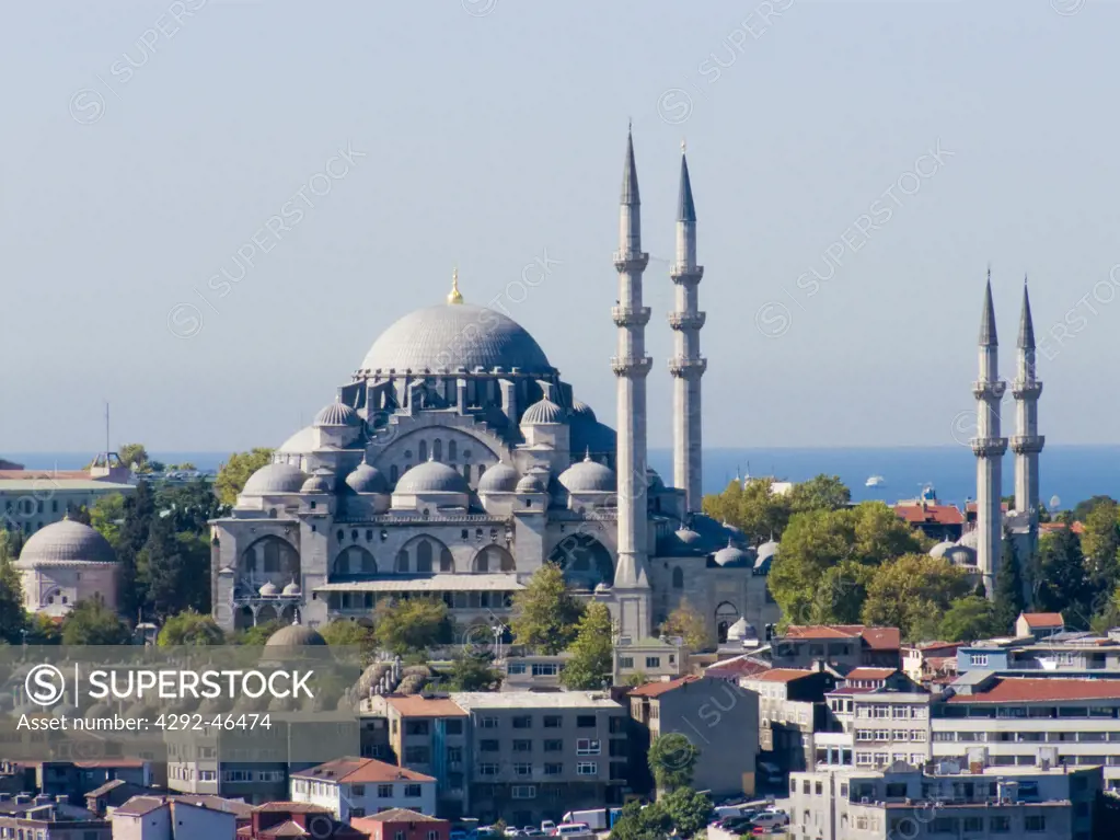 Turkey, Istanbul, the Suleymanye Mosque
