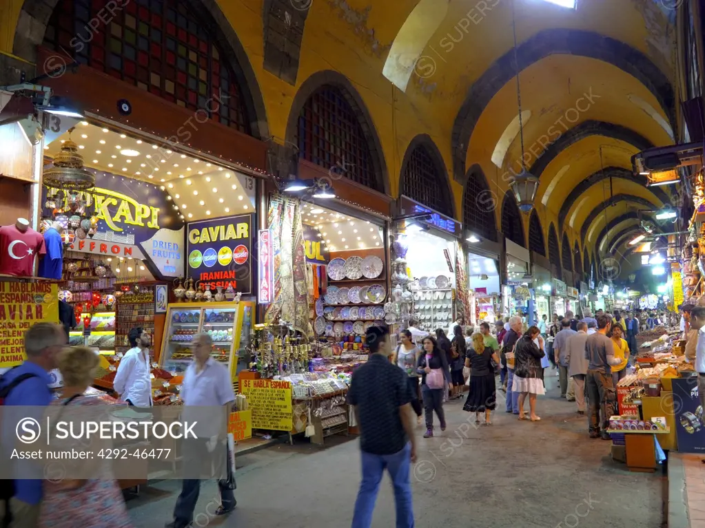 Turkey, Istanbul, Golden Horn, the spice bazaar
