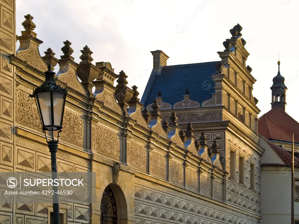 Czech Republic, Prague, Schwarzenberg Palace.