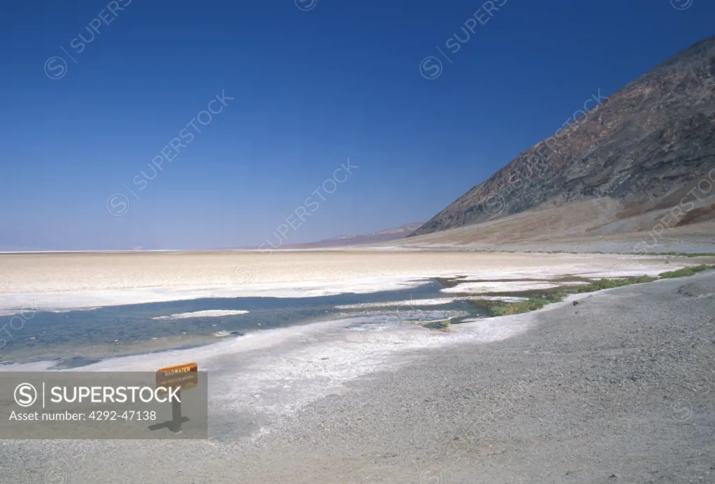 Usa California, Death Valley National Park, Badwater