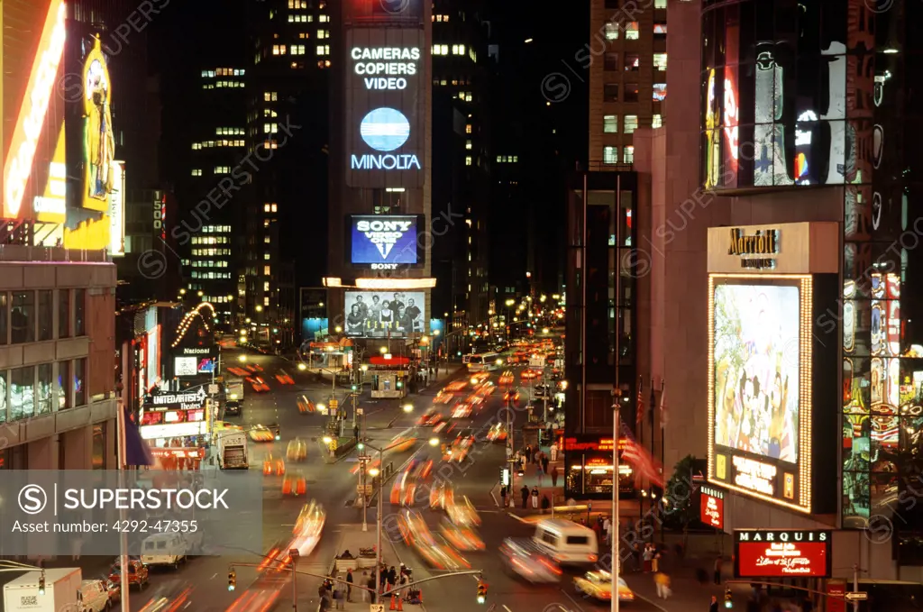 Usa, New York City. Times Square