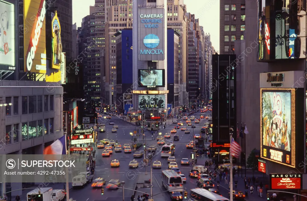 Usa, New York City. Times Square