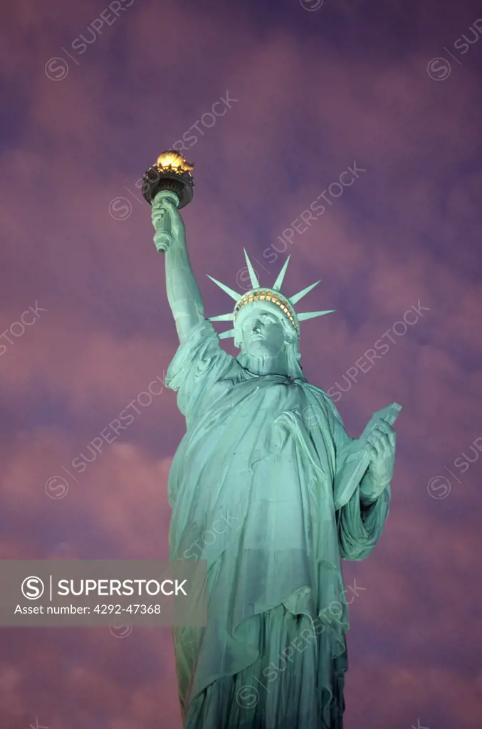 Usa, New York City. Statue of Liberty