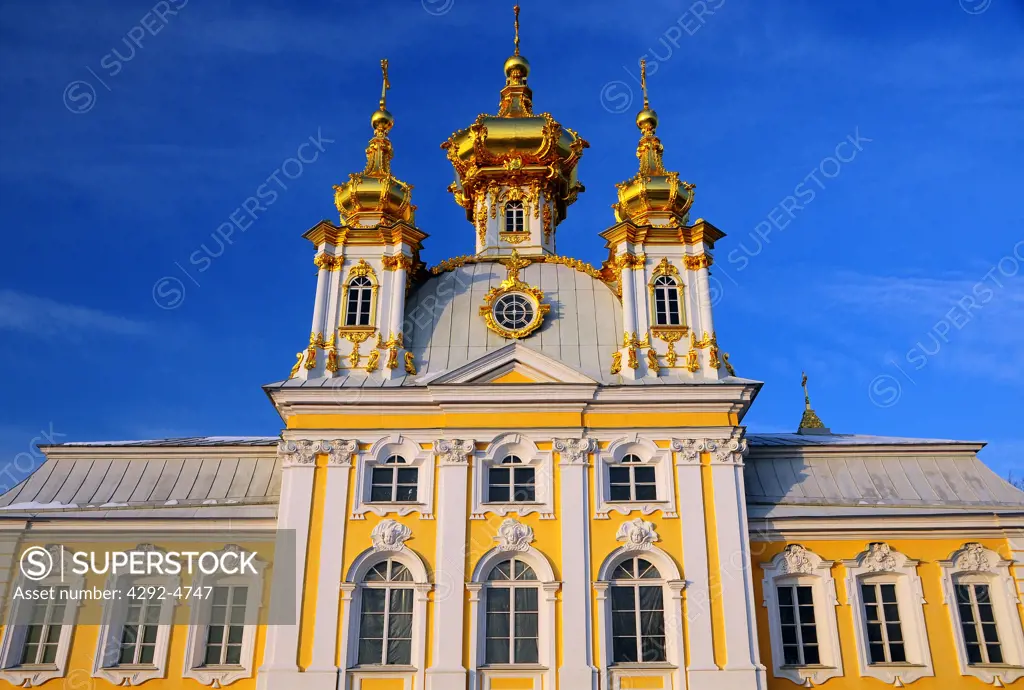 Russia, St. Petersburg, the Peterhof Palace
