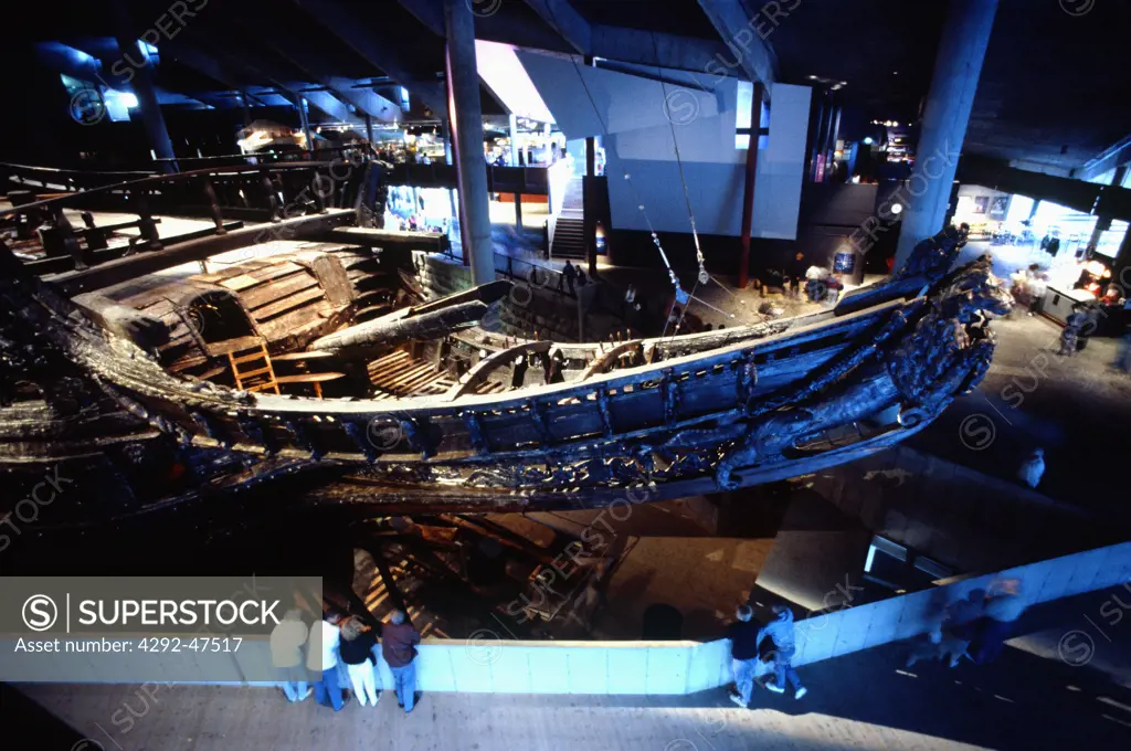 Sweden, Stockholm, Vasa Ship Museum