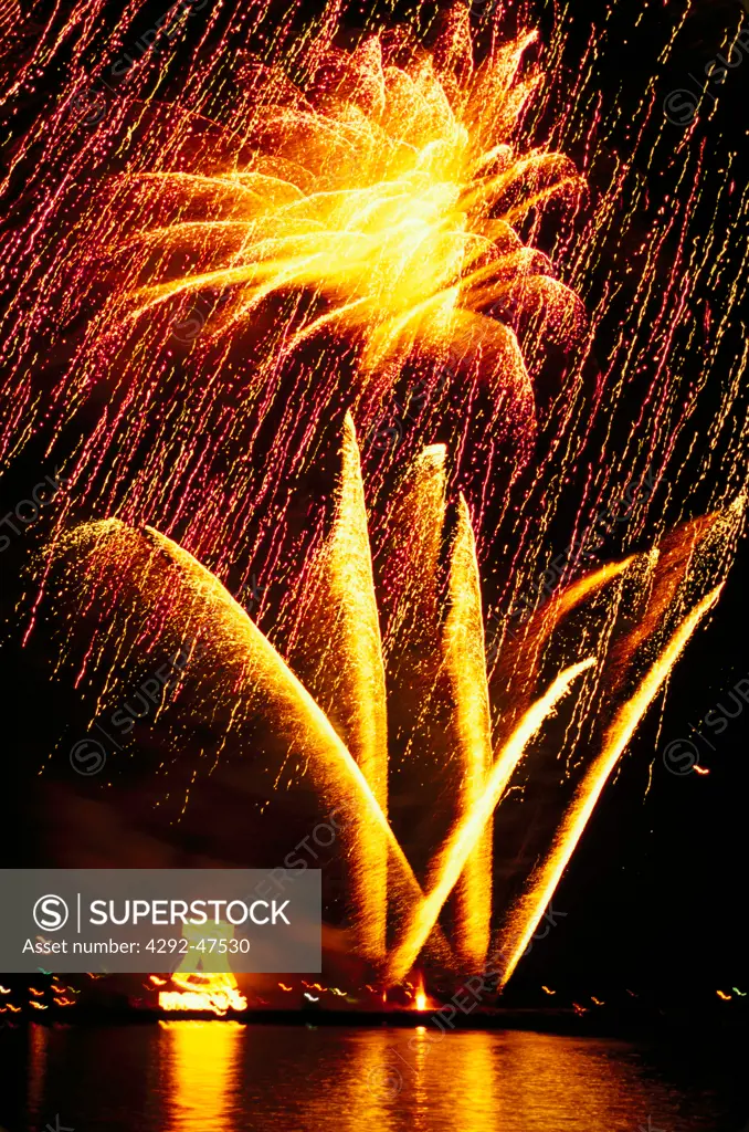 Fireworks, 4th july, USA