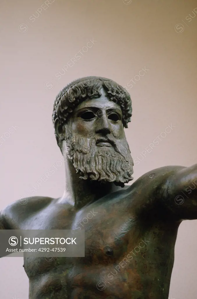 Greece, Heraklion, museum, statue