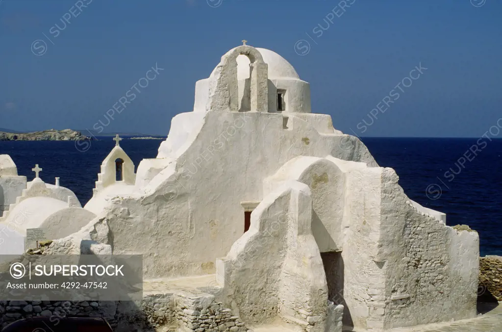 Greece, Mykonos, island architecture