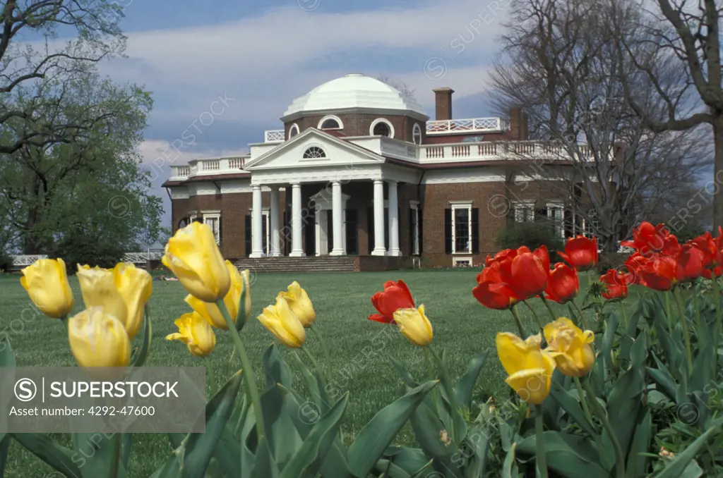 USA, Virginia, Monticello: Jefferson's house