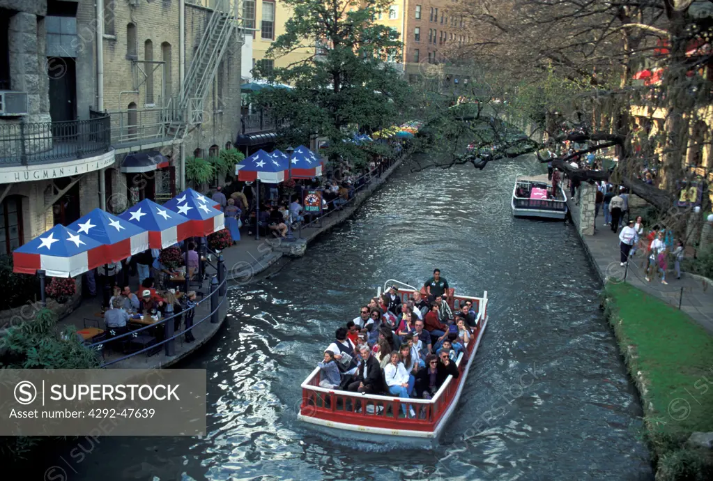 USA, Texas, San Antonio: the River Walk