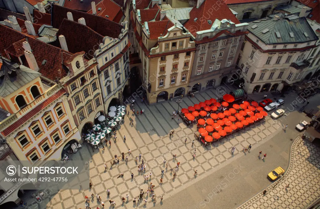 Europe, Czech Republic, Prague, old town square