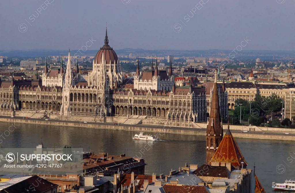 Europe, Hungary, Budapest, Parliament