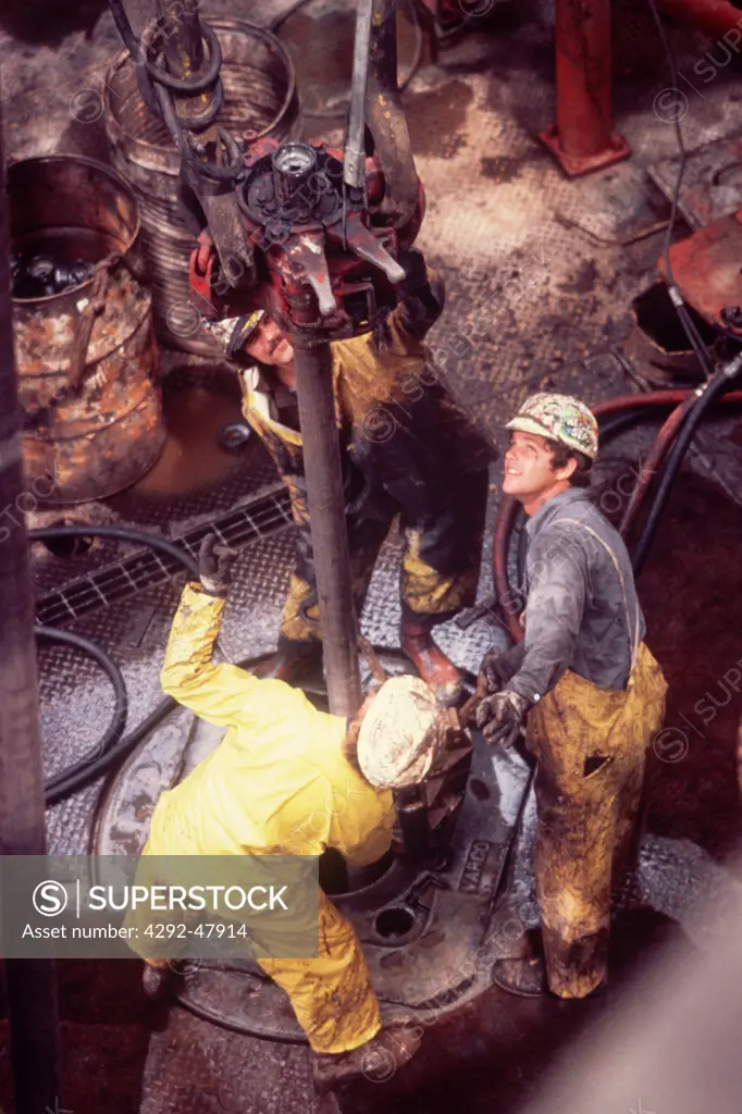 Usa, Baltimore, offshore oil drilling