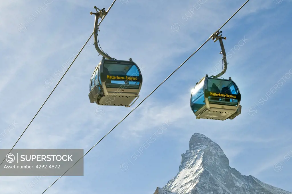 Europe, Switzerland, Alps, Canton Wallis, Zermatt, the Matterhorn