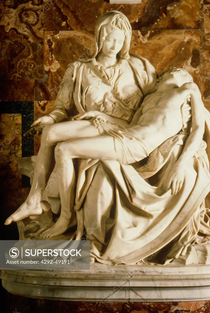 Italy, Vatican, the Pietà of Michelangelo