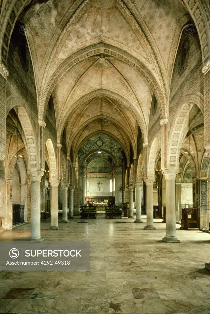 Lombardy, Milan, Church S. Maria delle Grazie, interior