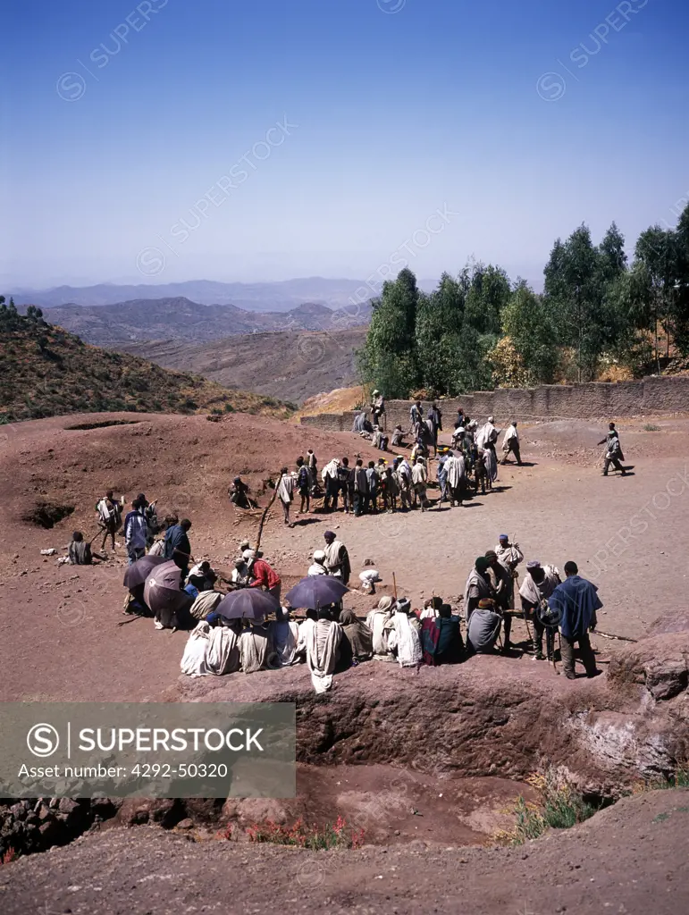 Ethiopia. Lalibela. Mercato