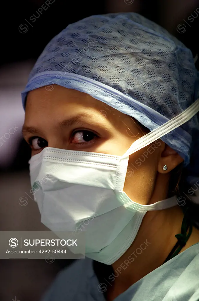Woman Surgeon portrait