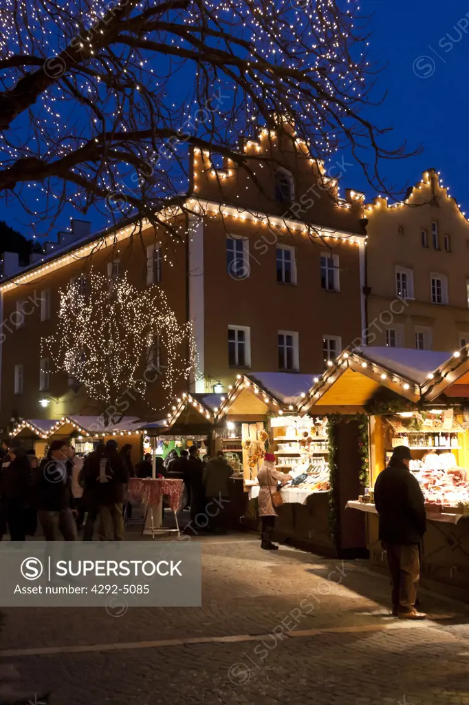 Italy, Trentino Alto Adige, Vipiteno, the Christmas Market
