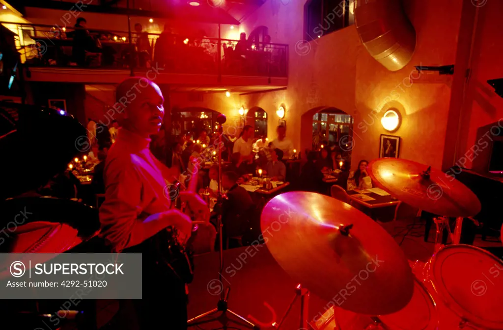 South Africa, Capetown: jazz bar