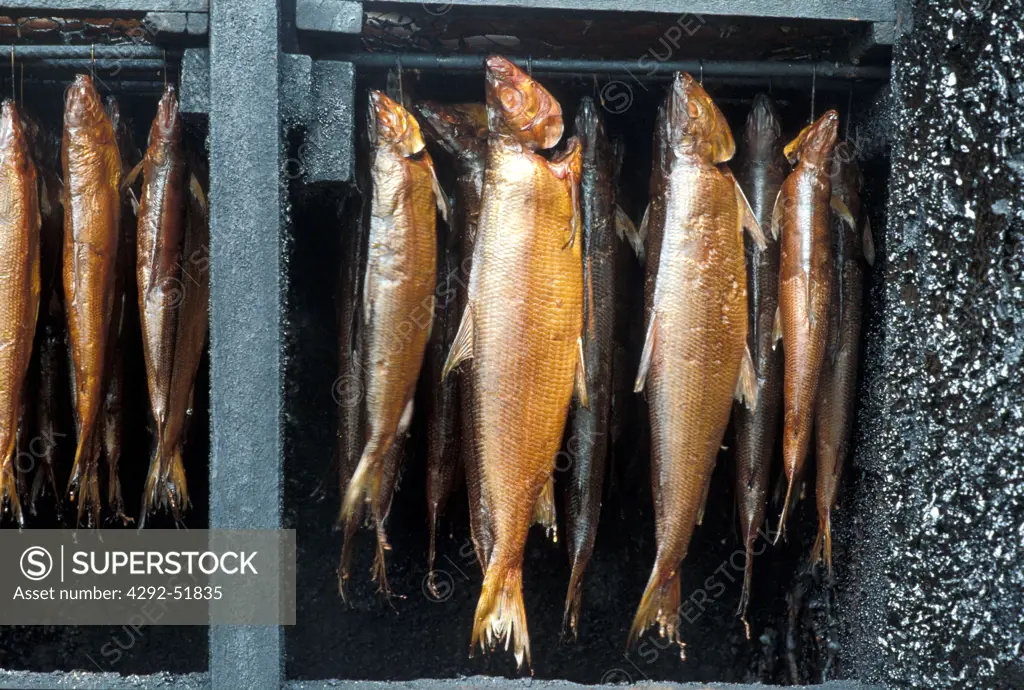 Sweden, smoked herrings