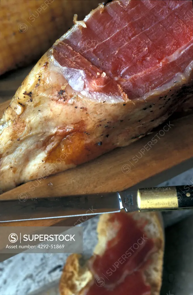 Ham, italian prosciutto