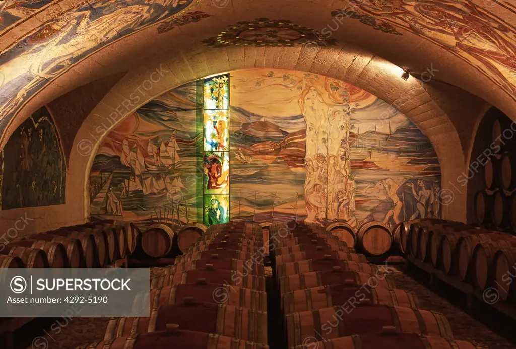 Italy, Trentino Alto Adige, Caldaro, Prima e Nuova winemaker cellar