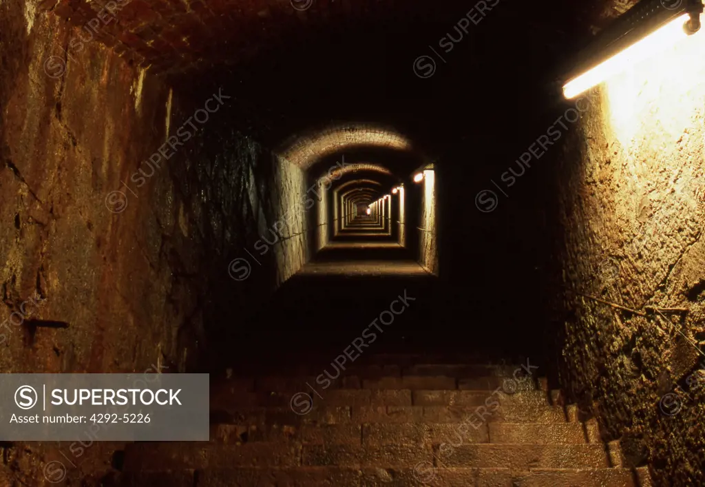 Italy, Alto Adige, Valle Isarco, interiors of the fortress