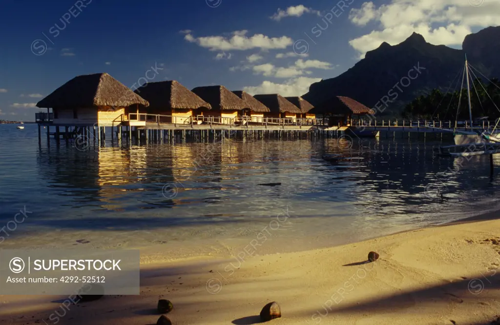 Polynesia, French Polynesia, Bora Bora, hotel