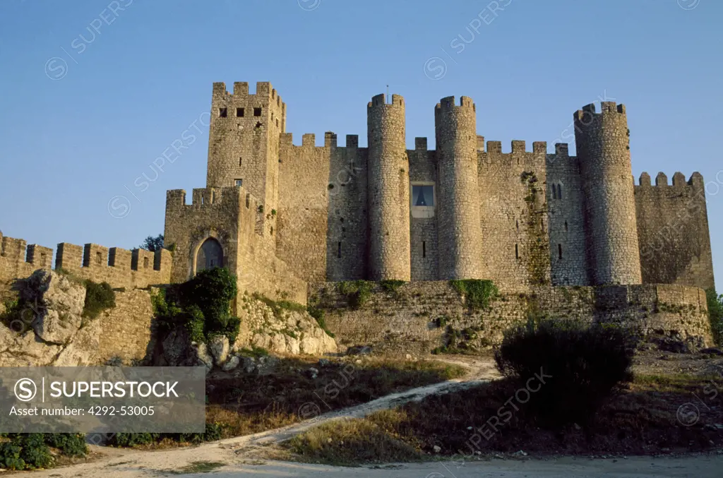 Europe, Portugal, Óbidos, the castle. 12th Century
