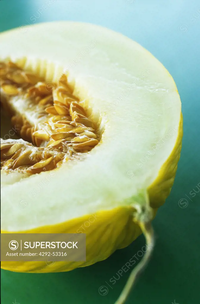 Half canary melon