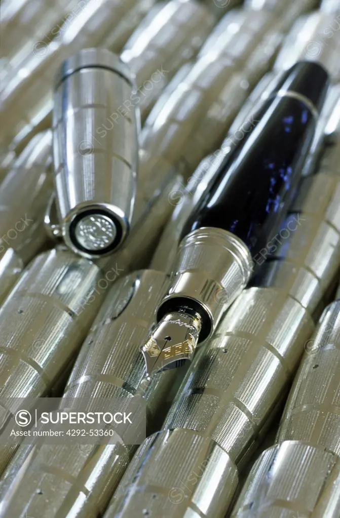 Close up of a fountain pen