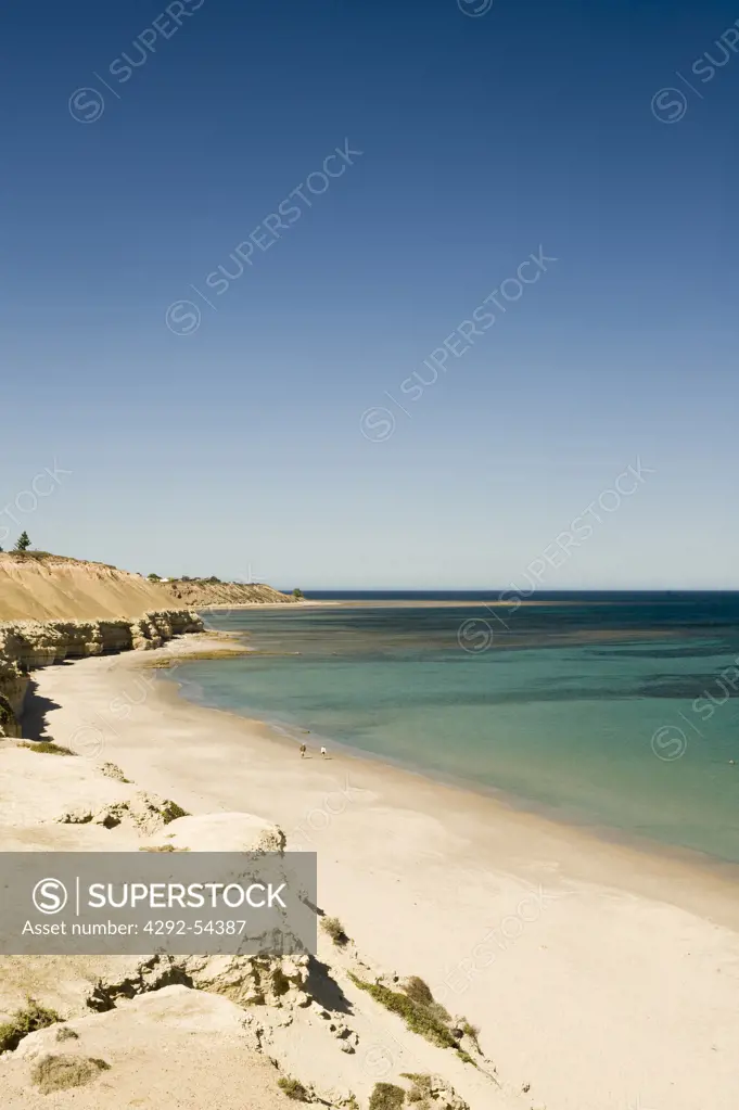 Panoramic view of the Port Willunga beach- Mc Laren Vale, Australia