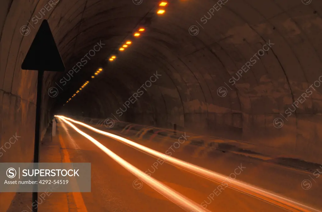 Scalve valley tunnel.