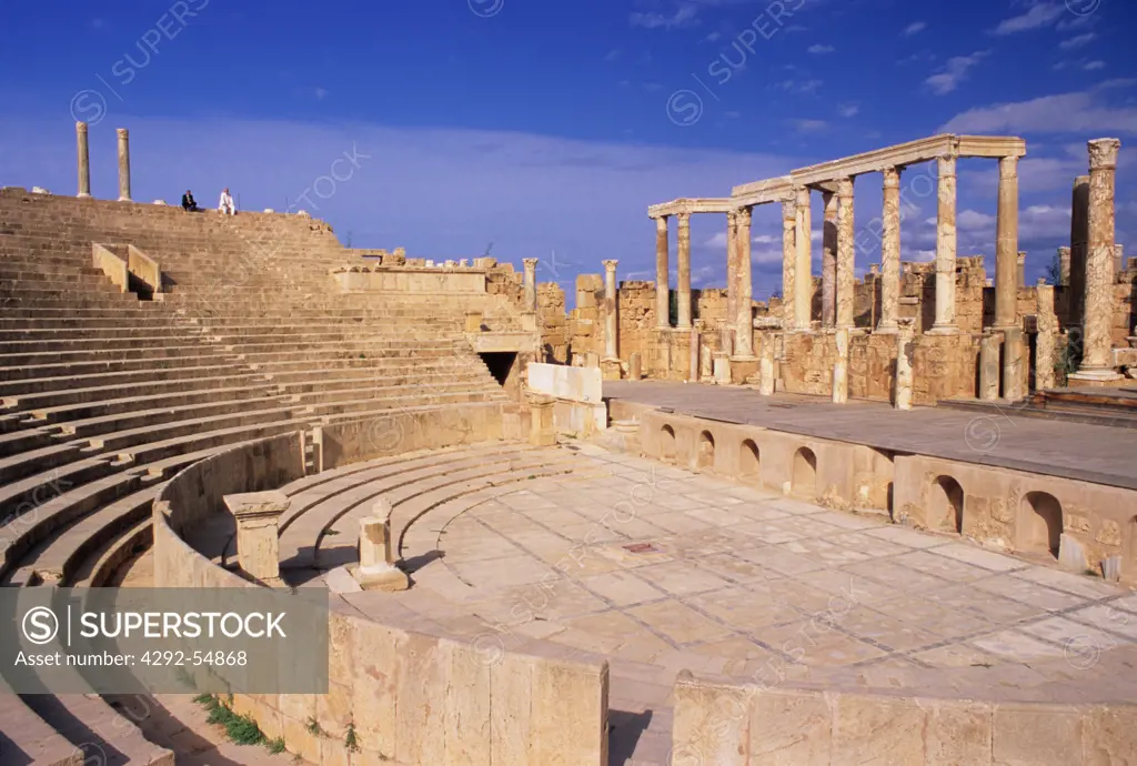 Libya - Leptis Magna, roman ruins