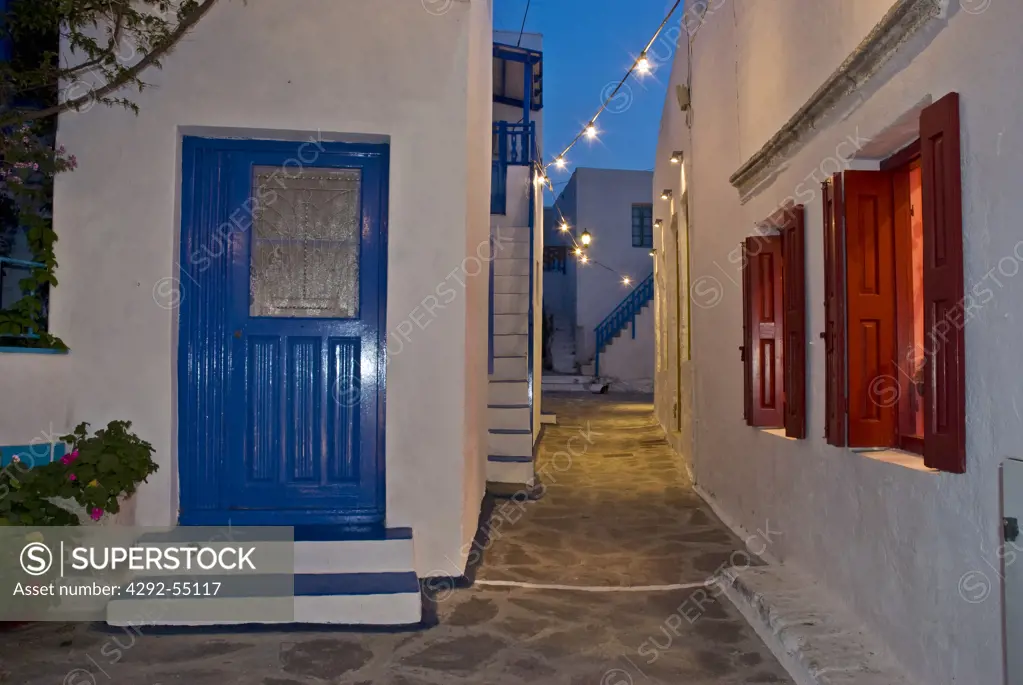 Greece, Cyclades, Milos Island, Plaka village