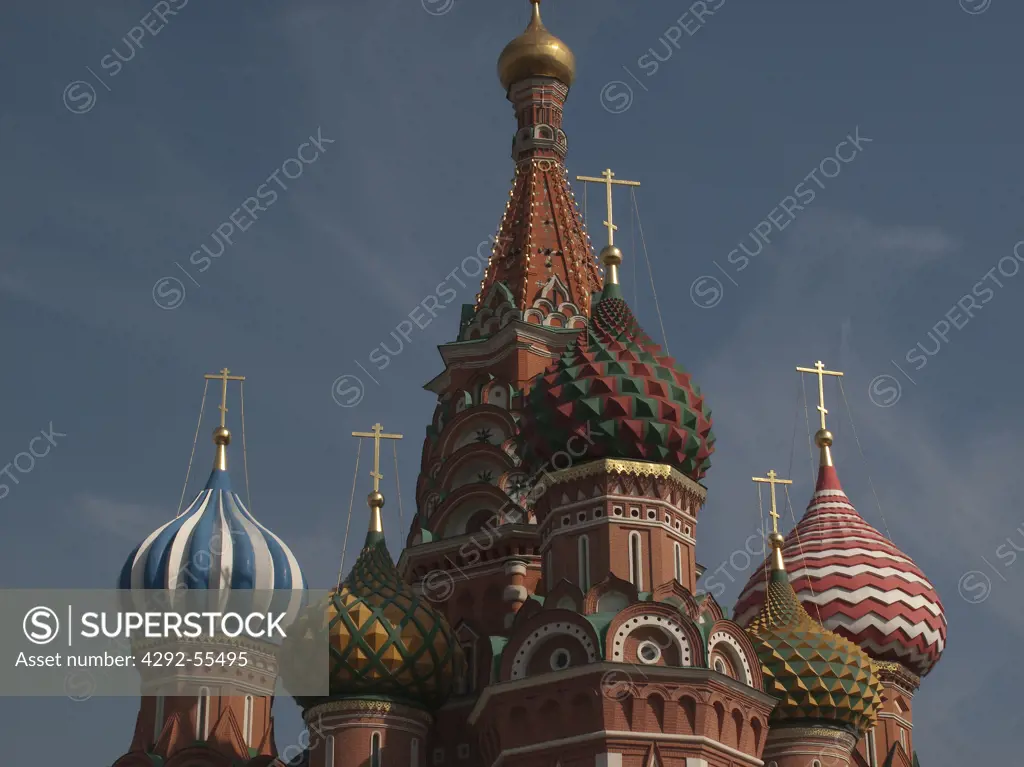 Russia, Moscow, Red Square. St. Basil Cathedral