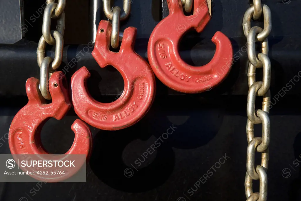 Hooks on a logging chain