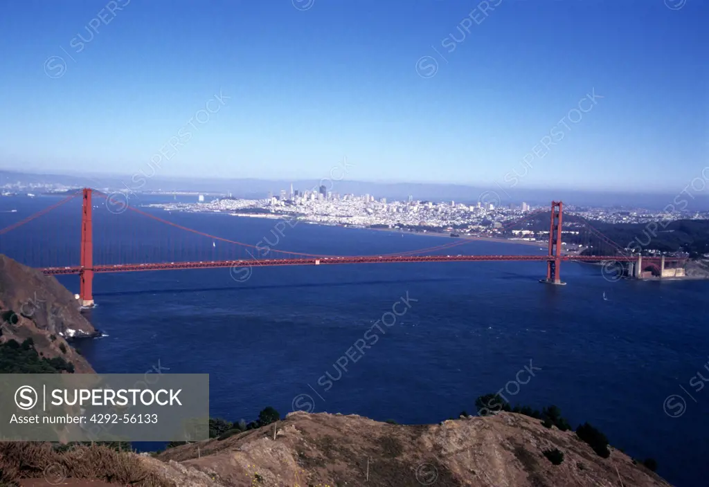 Usa California San Francisco, Golden Gate Bridge