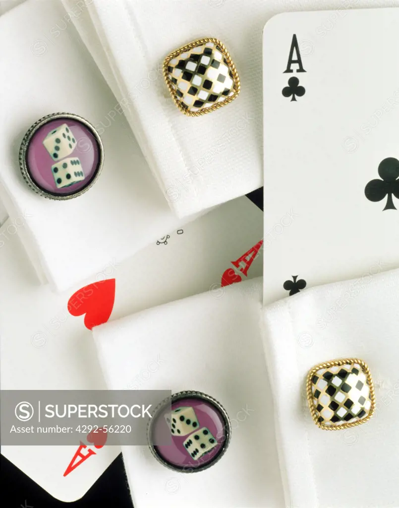 cuff-links and cards