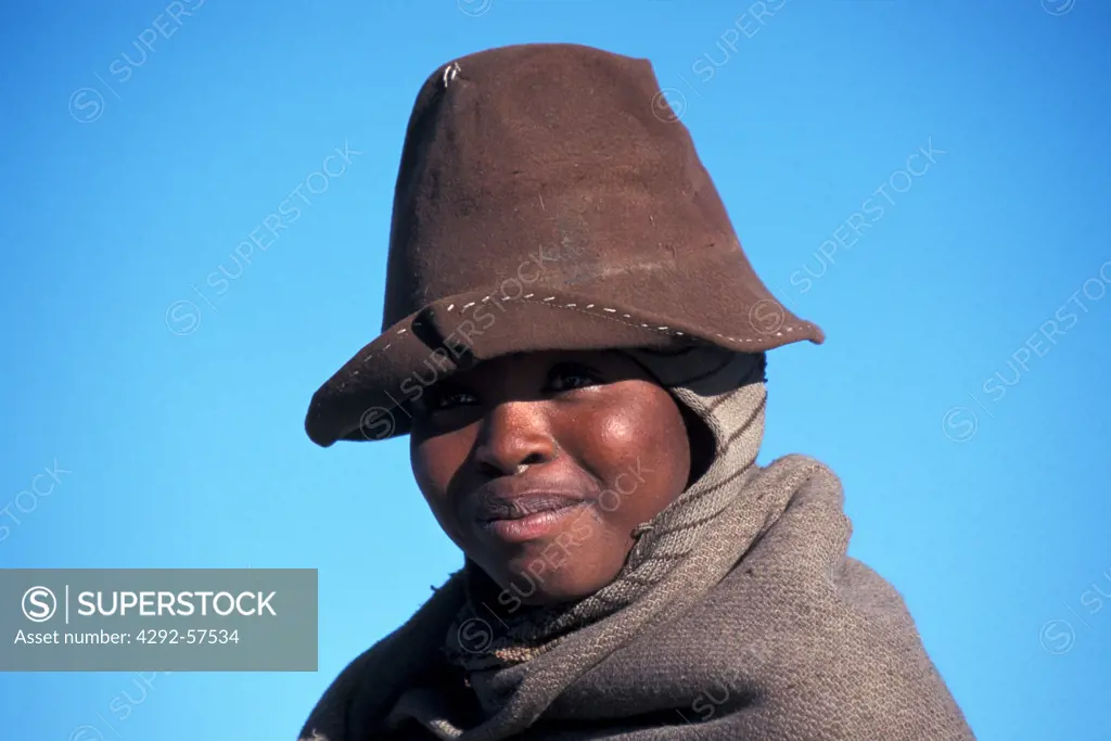 Africa, Kingdom of Lesotho, boy